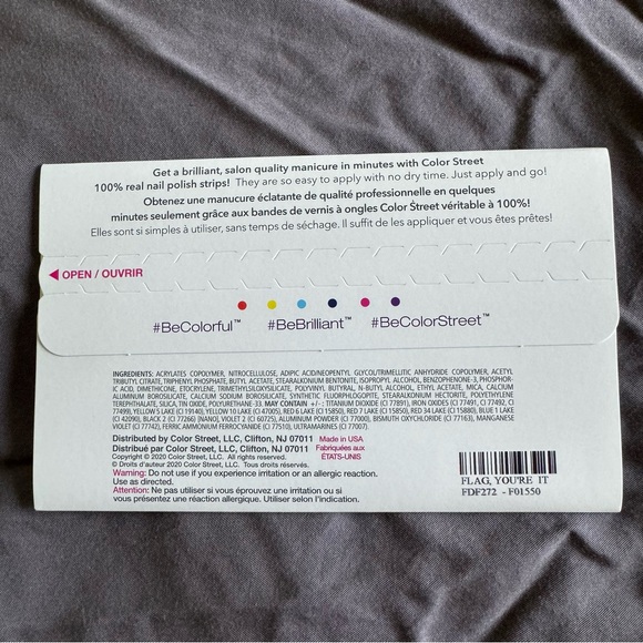 *Retired* Color Street: Flag, You’re It | Fourth of July Patriotic America - Picture 4 of 12